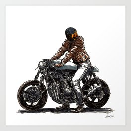Rider 11 Art Print