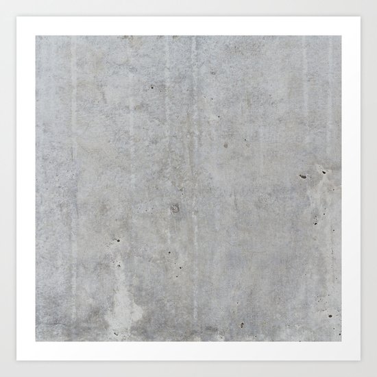 Concrete Art Print