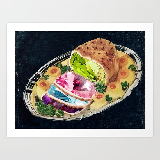 Gem Roast Art Print