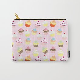 Cupcake Pattern Carry-All Pouch