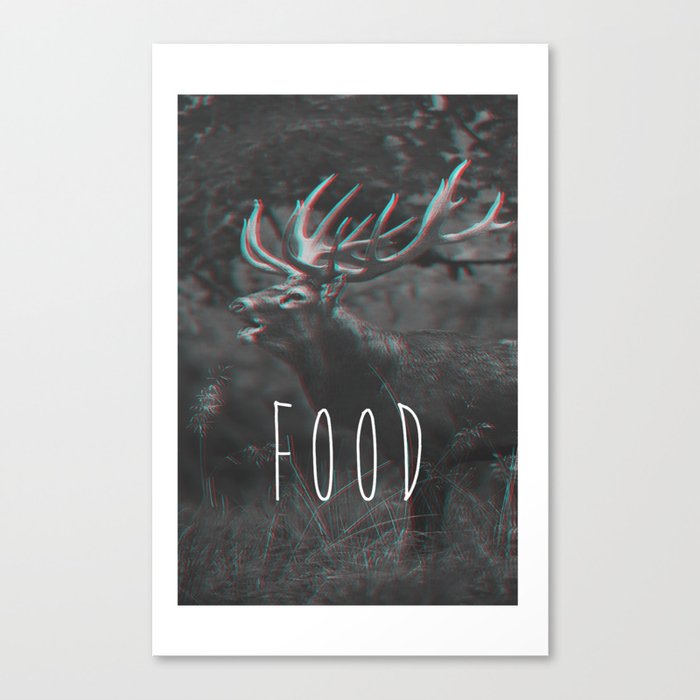 deer food Canvas Print