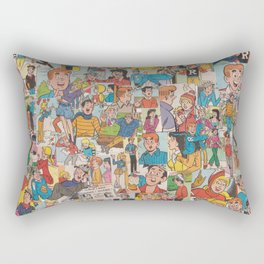 Archie Comics Collage #2 Rectangular Pillow