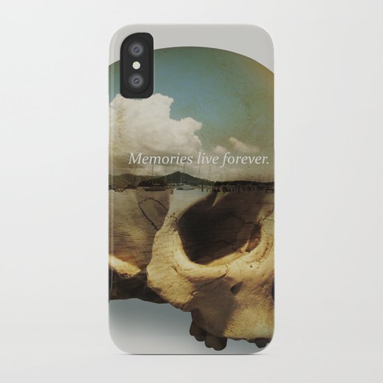 Memories live forever iPhone Case