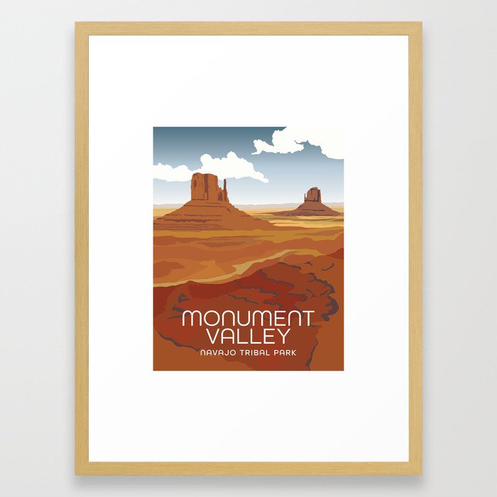 Monument Valley Framed Art Print