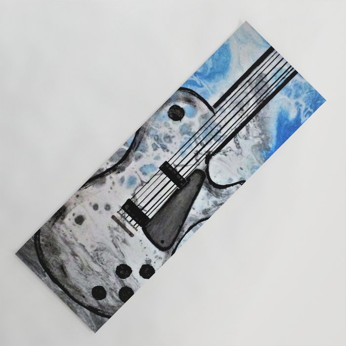 Guitar Art Abstract Guitar Rock And Roll Gibson Guitar Yoga