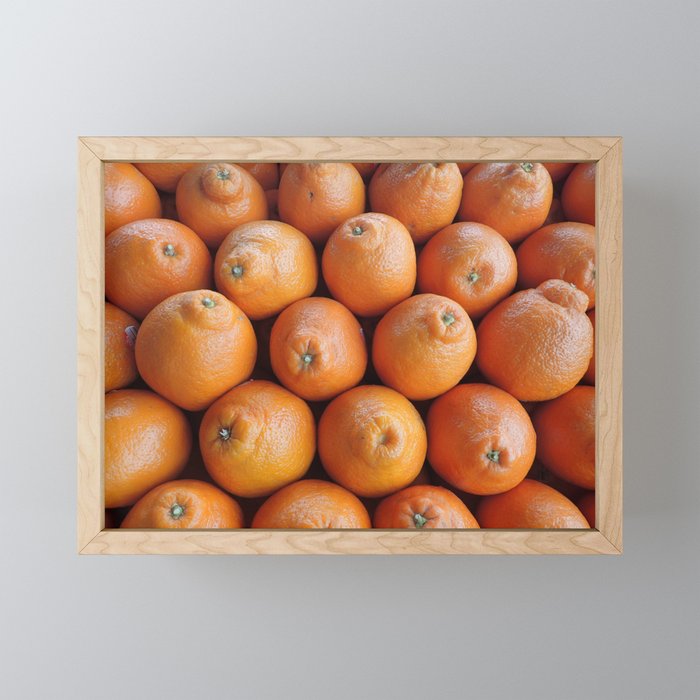 oranges Framed Mini Art Print