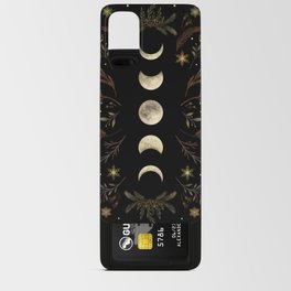 Moonlight Garden - Winter Brown Android Card Case