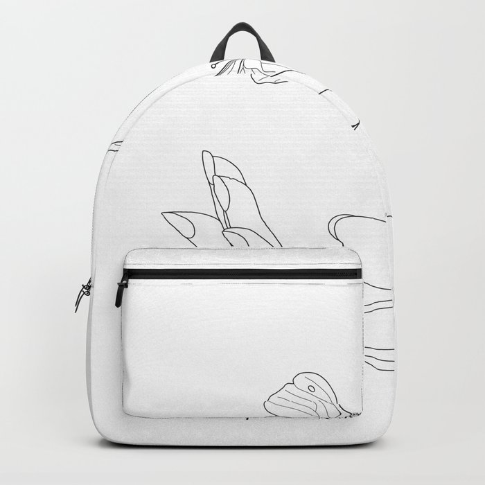 Butterflies on the Palm of the Hand Backpack