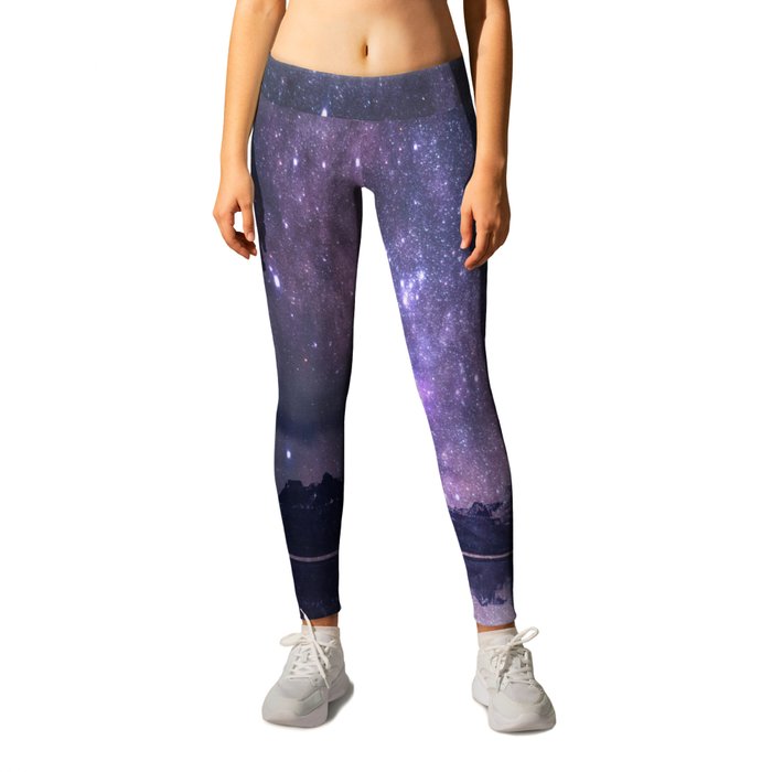 Space and time Leggings by Lost empire | Society6