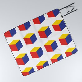 Bauhaus Cube Picnic Blanket