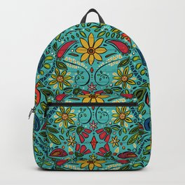 aziza turquoise Backpack