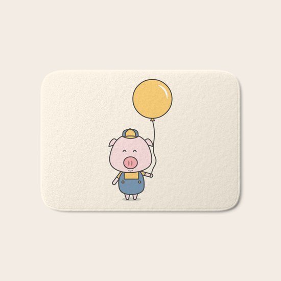 Little Piggy Bath Mat