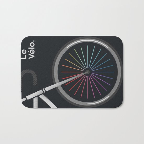 Le Velo Noir Bath Mat