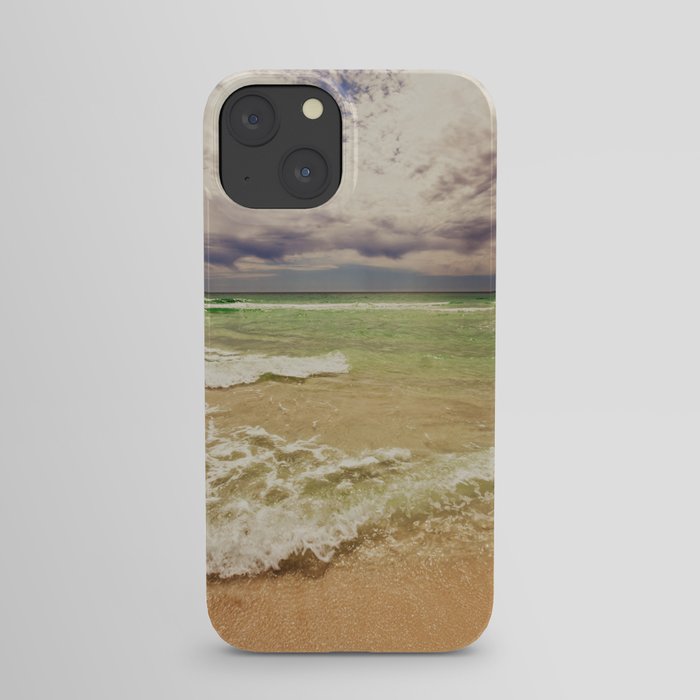 green sea iPhone Case