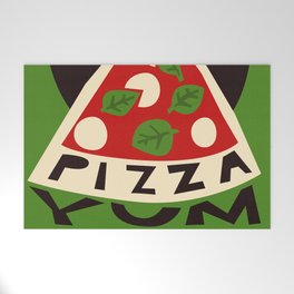 Yum Pizza Welcome Mat