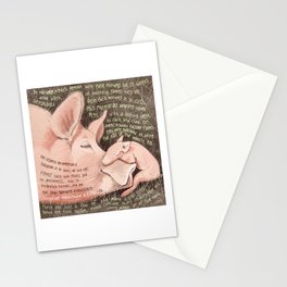 Pigs 1 Stationery Cards