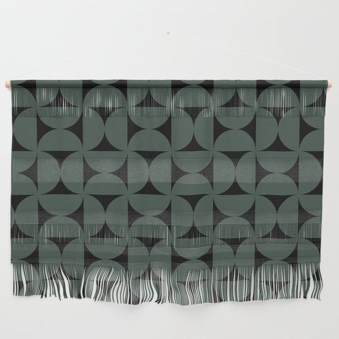 Patterned Geometric Shapes LXXX Wall Hanging
