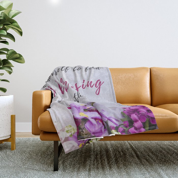 Inspirational throw blankets shop