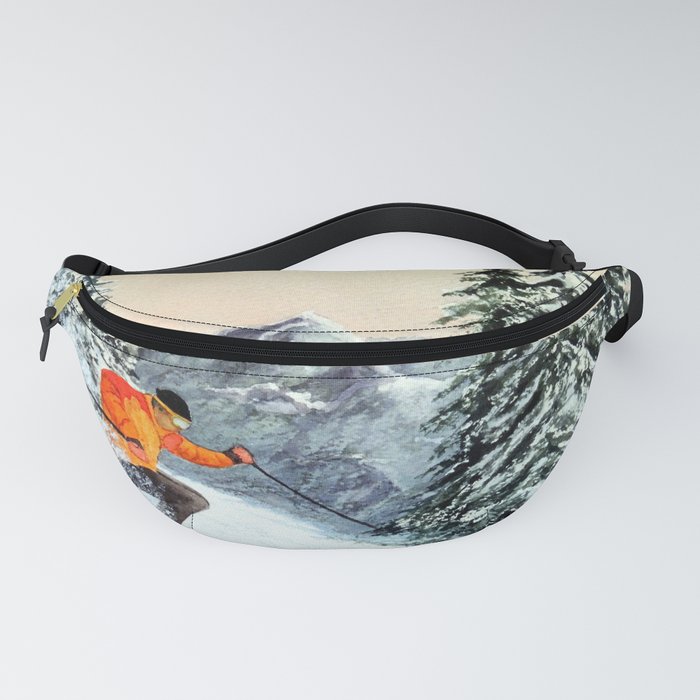 fanny pack skiing