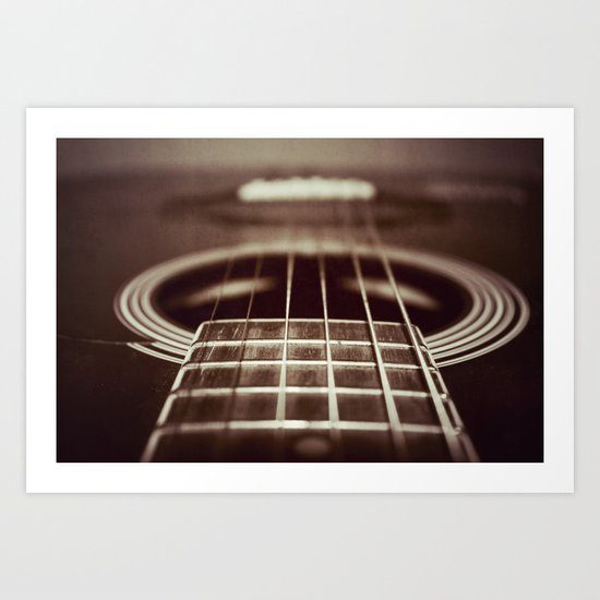 Strings Art Print