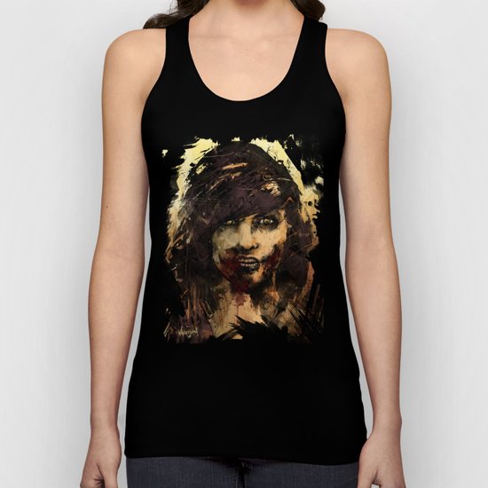 Female Zombie Unisex Tank Top