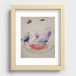 Ravens Recessed Framed Print