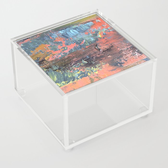 Abstract 124 Acrylic Box