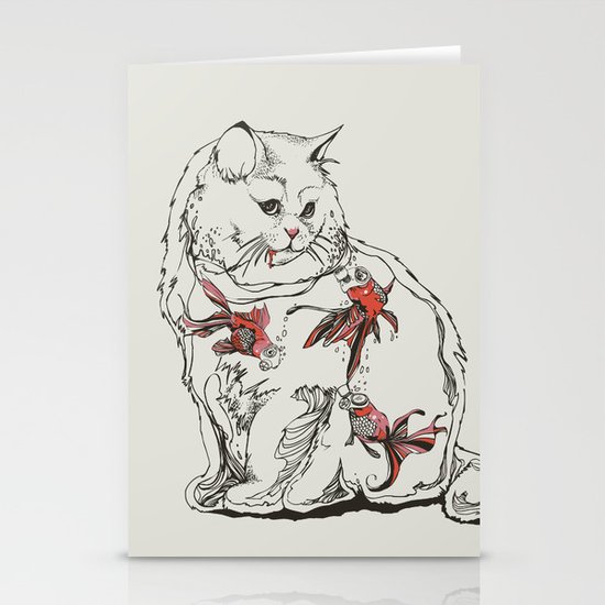 Fish Tank Stationery Cards