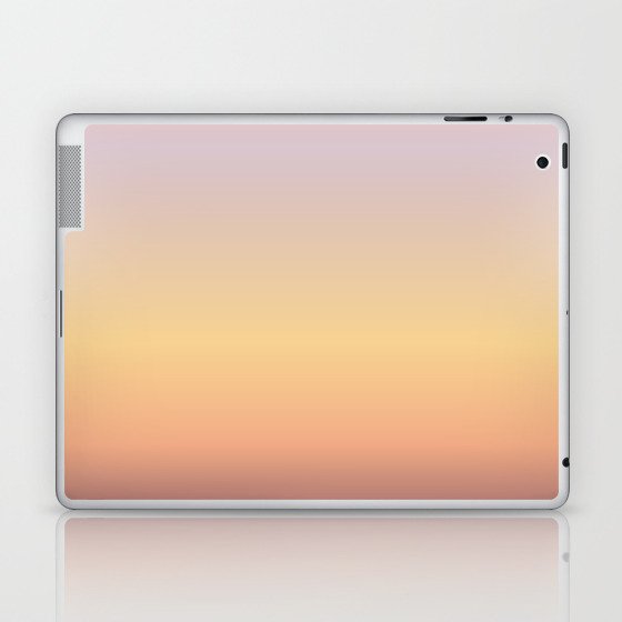 Tropical Peach Laptop & iPad Skin