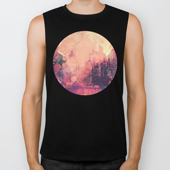 colorful forest n2 Biker Tank