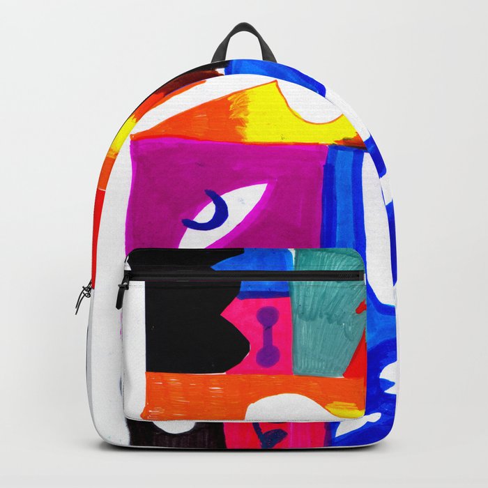 abstract chip Backpack