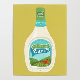 Ranch Dressing Poster