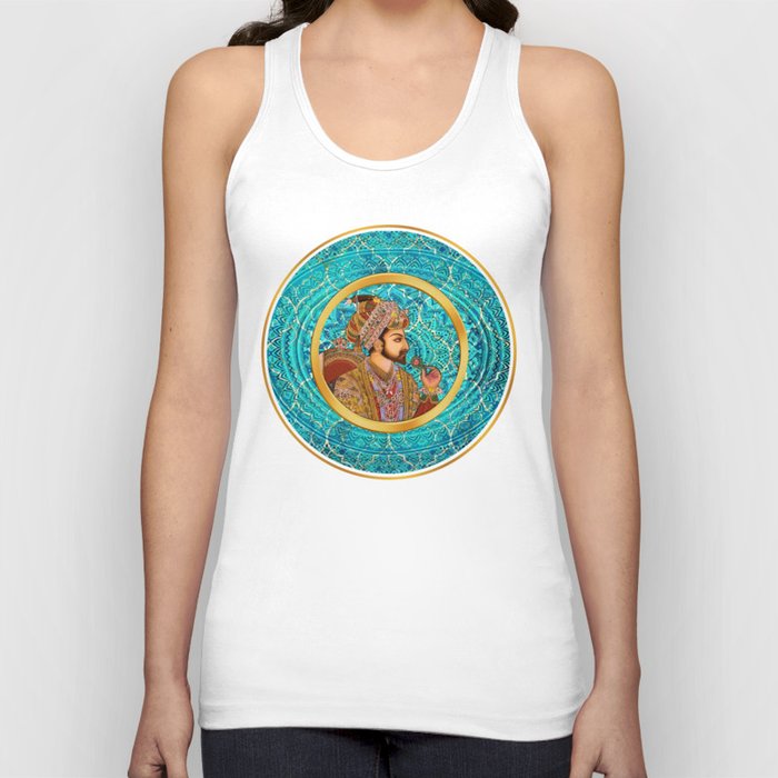 INDIAN MUGHAL EMPEROR - TURQUOISE Tank Top