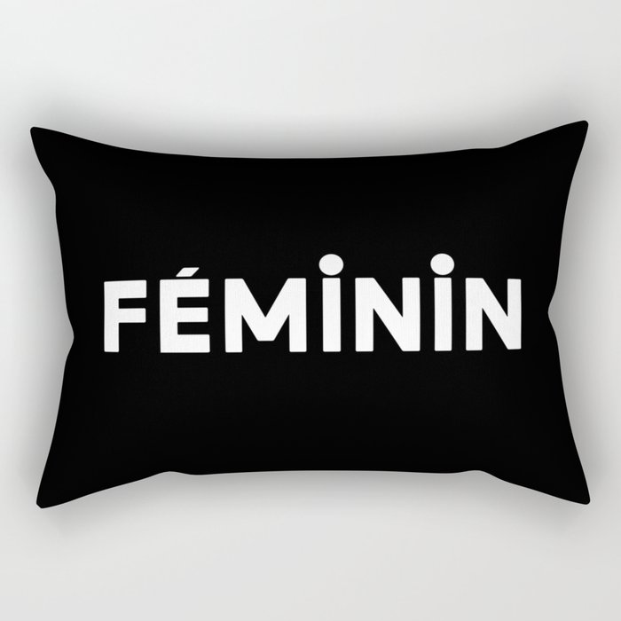 French New Wave - Feminin Rectangular Pillow
