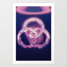 3 Art Print