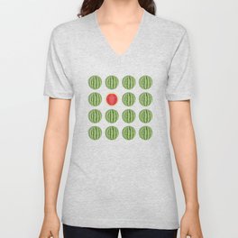 Water Melon Quench V Neck T Shirt
