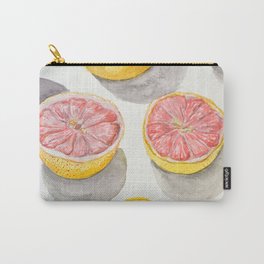 Pink Grapefruit Carry-All Pouch