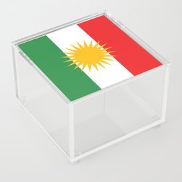 Flag of Kurdistan Acrylic Box