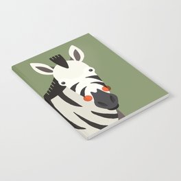 Zebra, Animal Portrait Notebook