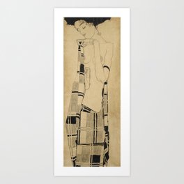 Egon Schiele  -  Standing Girl Art Print