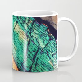 Epidote and Quartz Coffee Mug