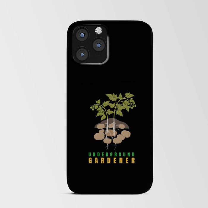 Underground Gardener Potato iPhone Card Case