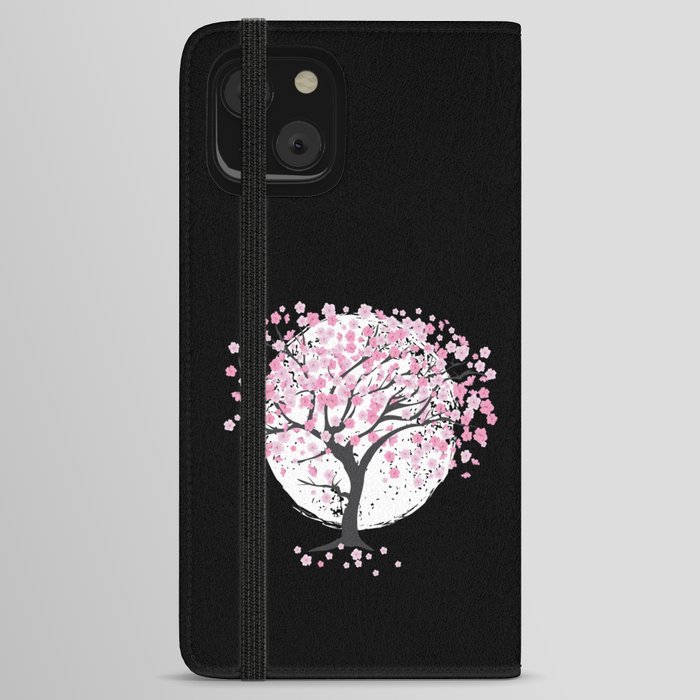 Cherry Blossoms Cherry Tree Japan Nature iPhone Wallet Case