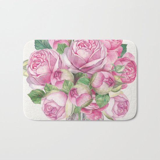 Flowers bouquet #18 Bath Mat