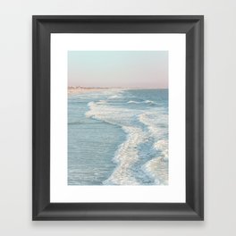 Santa Monica - California Beach Photography Framed Art Print