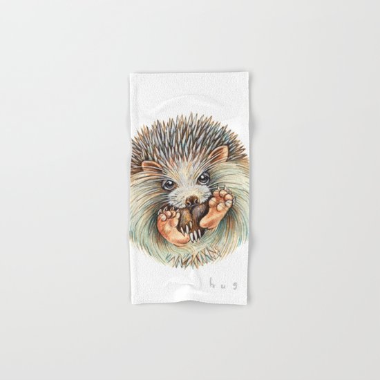 Hedgehog ball Hand & Bath Towel