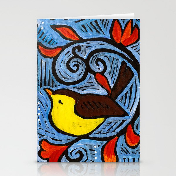 Spiral Perch Stationery Cards