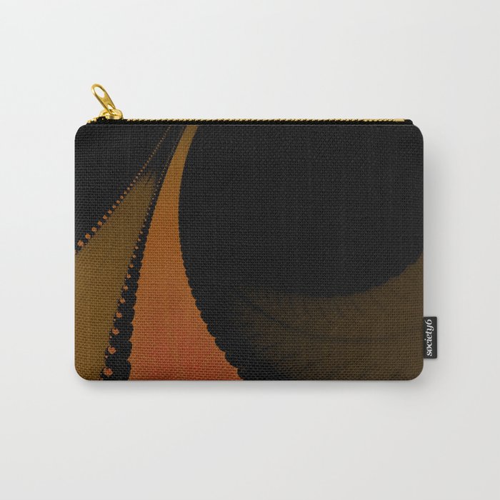Southwest Evening - saddle brown, chocolate, black, orange, red Carry-All Pouch