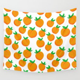 Peaches and Peaches Wall Tapestry