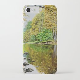 Autumn river iPhone Case